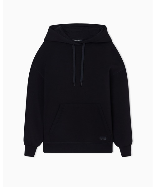 ARMANI EXCHANGE(アルマーニエクスチェンジ)の「【A|X アルマーニ エクスチェンジ】WE ロゴパッチ フーデッドスウェットプルオーバー(EC限定カラー含)(スウェット・レディース・ホワイト/ブラック・MEDIUM/SMALL/LARGE/X-SMALL/X-LARGE)」の10枚目の写真