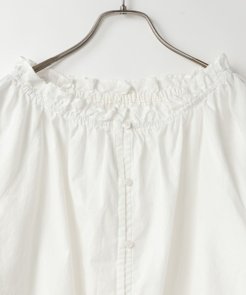 LOWRYS FARM（ローリーズファーム）の「カットワークレースブラウス 638504（シャツ/ブラウス・レディース・ブラック/ライトブルー/ホワイト・FREE）」の17枚目の写真