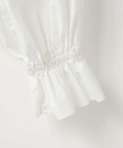 LOWRYS FARM（ローリーズファーム）の「カットワークレースブラウス 638504（シャツ/ブラウス・レディース・ブラック/ライトブルー/ホワイト・FREE）」の11枚目の写真