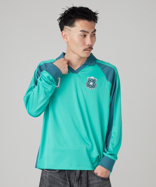 PUMA(プーマ)の「PUMA/プーマ ユニセックス フューチャー プーマ アーカイブ T7 ドリル 長袖 シャツ 襟付き ゲームシャツ バイカラー ユニフォーム 秋 秋服 2026年秋冬(Tシャツ/カットソー・メンズ・グリーン・M/L/XL)」の22枚目の写真