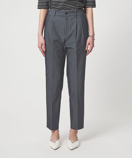 green label relaxing（グリーンレーベルリラクシング）の「［size SHORT/TALLあり］Daily Chic タック スリム パンツ（スラックス・レディース・その他1/ブラック・TALL/34/40/SHORT/36/44/38/42/46）」の14枚目の写真