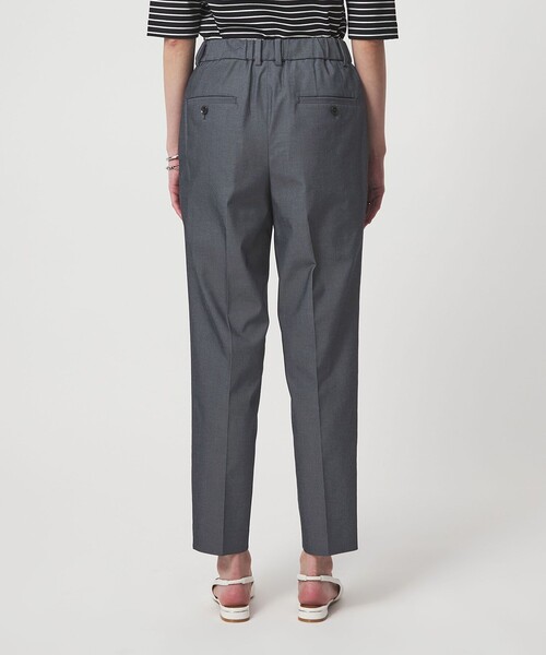green label relaxing（グリーンレーベルリラクシング）の「［size SHORT/TALLあり］Daily Chic タック スリム パンツ（スラックス・レディース・その他1/ブラック・TALL/34/40/SHORT/36/44/38/42/46）」の12枚目の写真