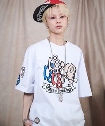 GALFY-バチバチピアスTee（Tシャツ/カットソー）｜GALFY（ガルフィー
