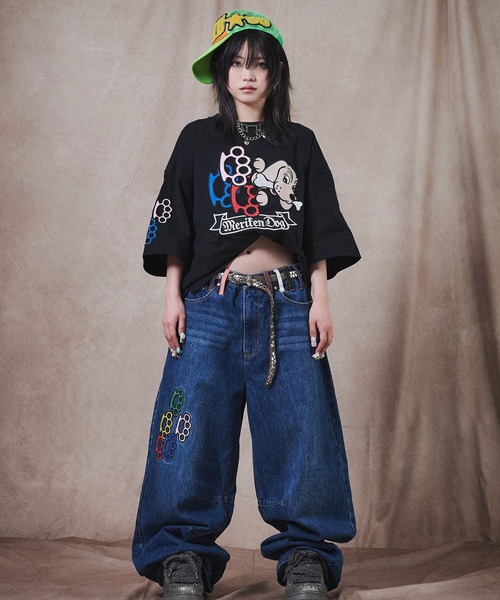 GALFY(ガルフィー)の「GALFY-メリケンHERTS Tee(Tシャツ/カットソー・メンズ・ブラック/ホワイト・XL/L)」の8枚目の写真