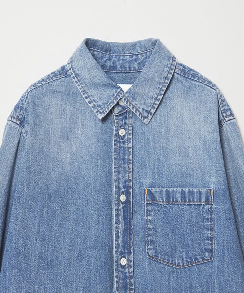 別注】＜upper hights for conte＞デニムシャツ（シャツ/ブラウス