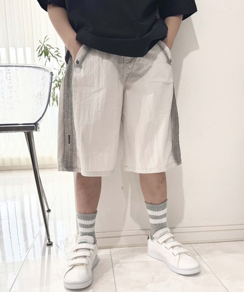 Universal Style Wear（ユニバーサルスタイルウェア）の「スプレーハーフパンツ（その他パンツ・キッズ・ホワイト/ブラック・110cm/120cm/130cm/140cm/150cm）」の15枚目の写真