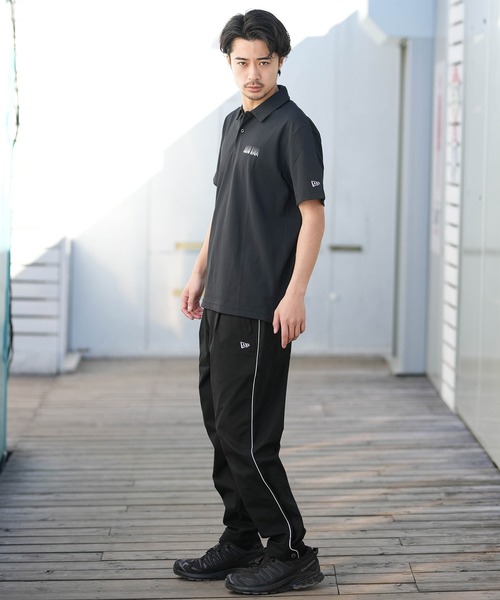 NEW ERA（ニューエラ）の「NEW ERA/ニューエラ 半袖 ポロシャツ 鹿の子 吸汗速乾 UVカット 抗菌 14859939/14859946（ポロシャツ・メンズ・ホワイト/ブラック・XXL/XL/L/M）」の14枚目の写真