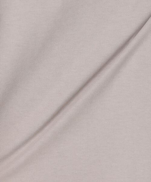 NATURAL BEAUTY BASIC(ナチュラルビューティーベーシック)の「レースドッキングロゴTシャツ(Tシャツ/カットソー・レディース・グレー系その他/ブラック/オフホワイト・FREE)」の21枚目の写真