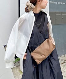 【新品・未使用】ノーリーズソフィ★フレアスリーブノーカラージップショートコート NOLLEY'S Sophi｜ノーリーズソフィのジャケット/アウター通販 - ZOZOTOWN
