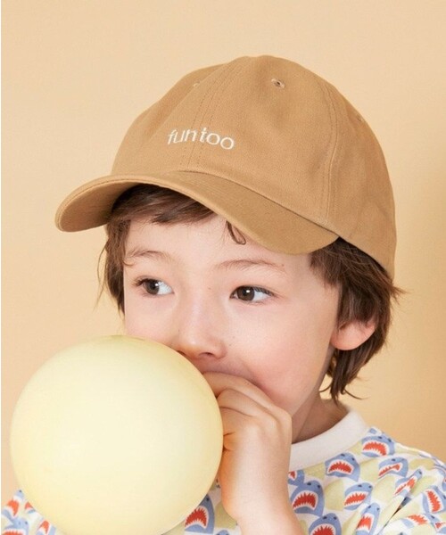 BRANSHES(ブランシェス)の「ロゴツイルキャップ(キャップ・キッズ・オフホワイト/ブラウン/ベージュ・L/M)」の12枚目の写真