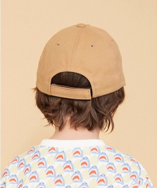 BRANSHES(ブランシェス)の「ロゴツイルキャップ(キャップ・キッズ・オフホワイト/ブラウン/ベージュ・L/M)」の13枚目の写真
