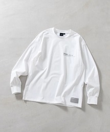 【TAION(タイオン)】〈ユニセックス〉ファンクションT UV 接触冷感 抗菌 速乾 ストレッチ ロングスリーブ ロゴ Tシャツ-レギュラー