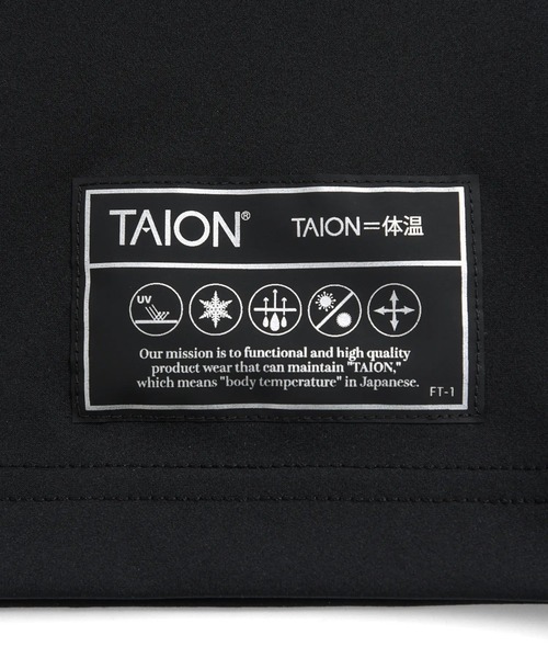 TAION（タイオン）の「【TAION(タイオン)】〈ユニセックス〉ファンクションT UV 接触冷感 抗菌 速乾 ストレッチ ロングスリーブ ロゴ Tシャツ-レギュラー（Tシャツ/カットソー・メンズ・ホワイト/ブラック・M/L/XL）」の21枚目の写真