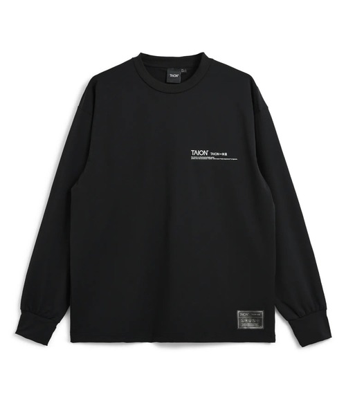 TAION（タイオン）の「【TAION(タイオン)】〈ユニセックス〉ファンクションT UV 接触冷感 抗菌 速乾 ストレッチ ロングスリーブ ロゴ Tシャツ-レギュラー（Tシャツ/カットソー・メンズ・ホワイト/ブラック・M/L/XL）」の17枚目の写真