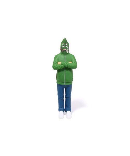 A BATHING APE(アベイシングエイプ)の「2ND SHARK FIGURE(フィギュア・メンズ・ピンク/グリーン/ブラック・FREE)」の3枚目の写真
