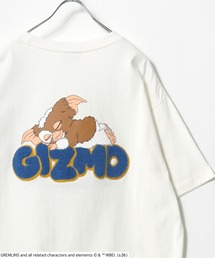 2026SS GREMLINS/グレムリン オーバーサイズ ギズモバックプリント ロゴサガラ刺繍 半袖Tシャツ レディース メンズ