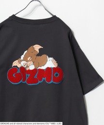 2026SS GREMLINS/グレムリン オーバーサイズ ギズモバックプリント ロゴサガラ刺繍 半袖Tシャツ レディース メンズ