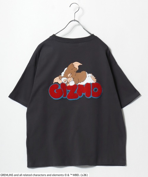 MARUKAWA(マルカワ)の「2026SS GREMLINS/グレムリン オーバーサイズ ギズモバックプリント ロゴサガラ刺繍 半袖Tシャツ レディース メンズ(Tシャツ/カットソー・メンズ・ブラック/ホワイト・M/L)」の6枚目の写真