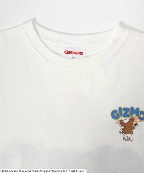 MARUKAWA(マルカワ)の「2026SS GREMLINS/グレムリン オーバーサイズ ギズモバックプリント ロゴサガラ刺繍 半袖Tシャツ レディース メンズ(Tシャツ/カットソー・メンズ・ブラック/ホワイト・M/L)」の7枚目の写真