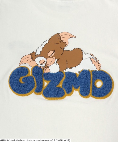 MARUKAWA(マルカワ)の「2026SS GREMLINS/グレムリン オーバーサイズ ギズモバックプリント ロゴサガラ刺繍 半袖Tシャツ レディース メンズ(Tシャツ/カットソー・メンズ・ブラック/ホワイト・M/L)」の11枚目の写真