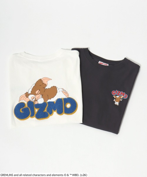 MARUKAWA(マルカワ)の「2026SS GREMLINS/グレムリン オーバーサイズ ギズモバックプリント ロゴサガラ刺繍 半袖Tシャツ レディース メンズ(Tシャツ/カットソー・メンズ・ブラック/ホワイト・M/L)」の12枚目の写真