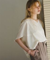Maison INNESS | ドライワッシャー立体フォルムブラウス(シャツ/ブラウス)