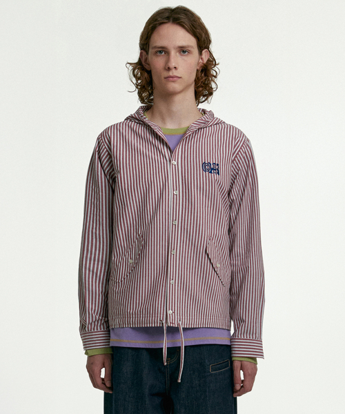 TEKET(テケット)の「Guidebook Button Hooded Shirt Red(シャツ/ブラウス・レディース・その他・SMALL/MEDIUM/LARGE)」の1枚目の写真