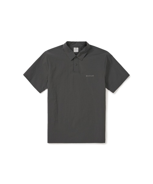 Snow Peak（スノーピーク）の「Snow Peak / Root S/S Polo T-Shirt ルート S/S ポロTシャツ 海外限定（ポロシャツ・メンズ・カーキ/スミクロ/ダークカーキ・M/L）」の3枚目の写真