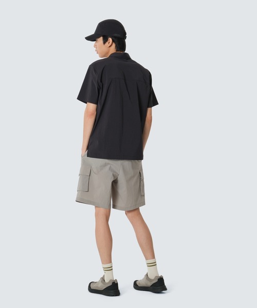 Snow Peak（スノーピーク）の「Snow Peak / Root S/S Polo T-Shirt ルート S/S ポロTシャツ 海外限定（ポロシャツ・メンズ・カーキ/スミクロ/ダークカーキ・M/L）」の18枚目の写真