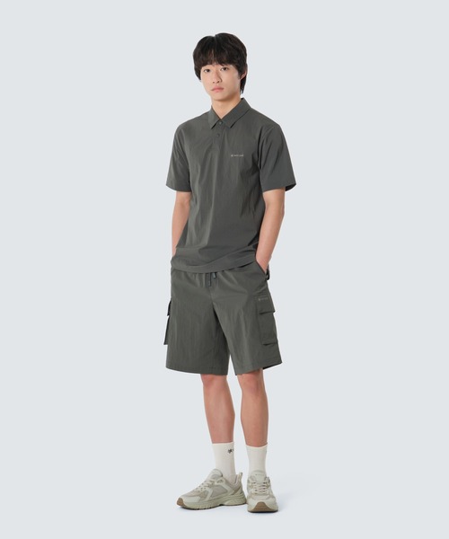 Snow Peak（スノーピーク）の「Snow Peak / Root S/S Polo T-Shirt ルート S/S ポロTシャツ 海外限定（ポロシャツ・メンズ・カーキ/スミクロ/ダークカーキ・M/L）」の20枚目の写真