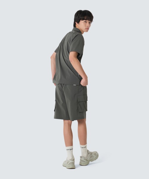 Snow Peak（スノーピーク）の「Snow Peak / Root S/S Polo T-Shirt ルート S/S ポロTシャツ 海外限定（ポロシャツ・メンズ・カーキ/スミクロ/ダークカーキ・M/L）」の21枚目の写真