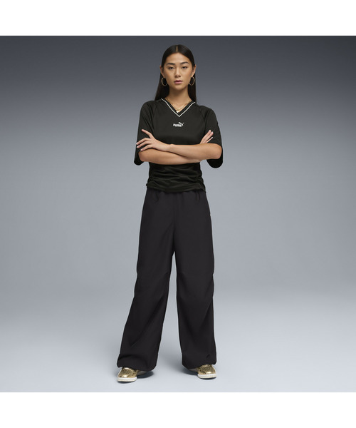 PUMA(プーマ)の「PUMA プーマ ウィメンズ フューチャー プーマ アーカイブ フィット ウエス(Tシャツ/カットソー・レディース・レッド/ブラック・SMALL/MEDIUM/LARGE/X-LARGE)」の9枚目の写真