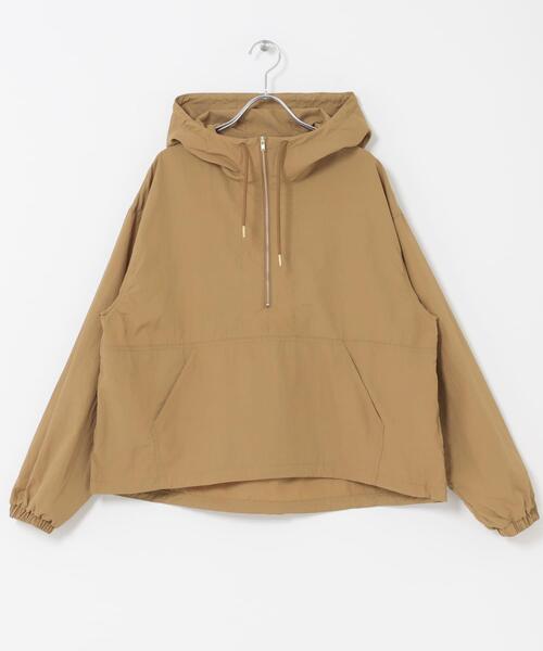 ITEMS URBANRESEARCH（アイテムズ アーバンリサーチ）の「アノラックフーディーブルゾン（ブルゾン・レディース・ホワイト系その他/キャメル/ブラック・FREE）」の21枚目の写真