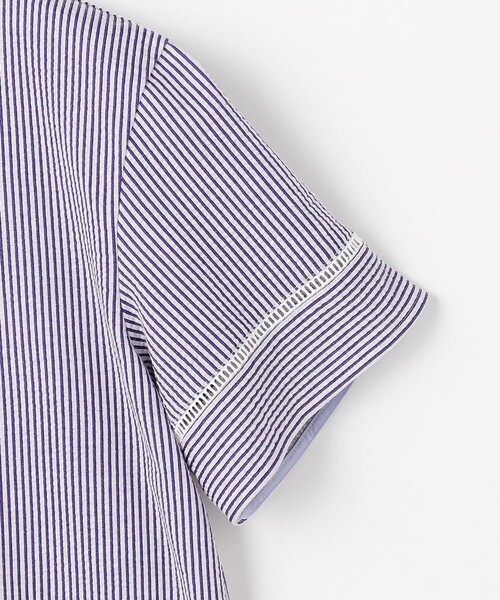 J.PRESS（ジェイプレス）の「【一枚で着映え】サッカージャージー クルーネック カットソー（Tシャツ/カットソー・レディース・グレー系1/ネイビー系1/ライトグリーン系1/ライトグレー系1・LARGE/MEDIUM）」の19枚目の写真