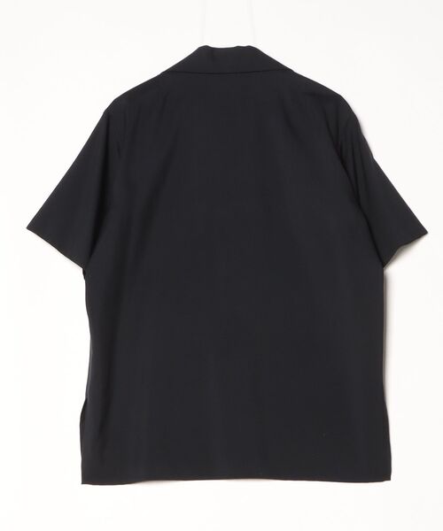 ETHOSENS（エトセンス）の「【ETHOSENS】別注 S/S shirts（シャツ/ブラウス・メンズ・ネイビー・1）」の2枚目の写真