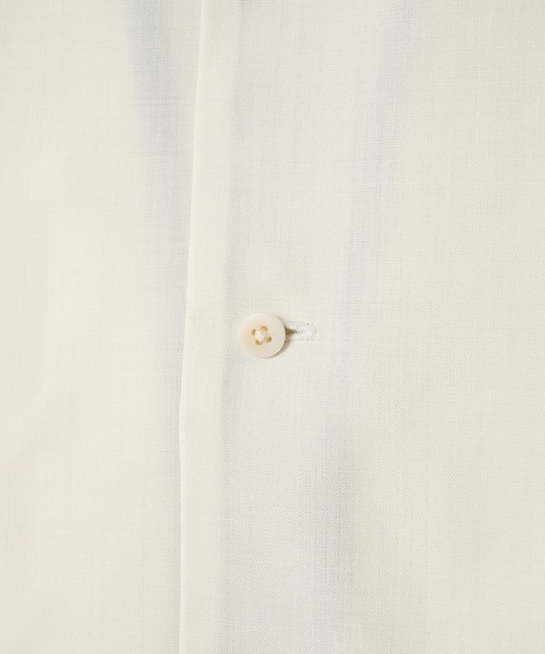 ETHOSENS(エトセンス)の「【ETHOSENS】別注 S/S shirts(シャツ/ブラウス・メンズ・ネイビー/ホワイト・1/2)」の6枚目の写真