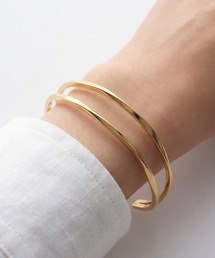 STYLE DELI | 【DELI by】ツイストラインバングルブレスレット(バングル/リストバンド)