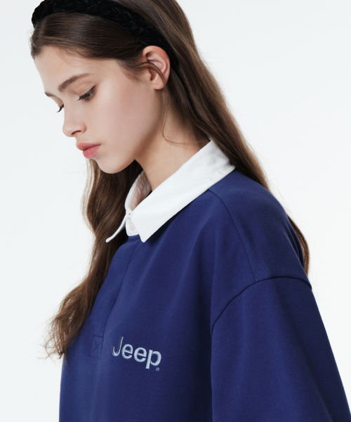 JEEP(ジープ)の「ラグビー スウェット (JP5TSU824BL)(ポロシャツ・レディース・その他・SMALL/MEDIUM/LARGE/X-LARGE)」の5枚目の写真