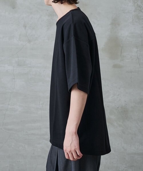 COLONY 2139(コロニートゥーワンスリーナイン)の「エンザイムダンボールラウンドヘム半袖Tシャツ(Tシャツ/カットソー・メンズ・チャコールグレー/ホワイト/ブラック・LARGE/MEDIUM)」の10枚目の写真