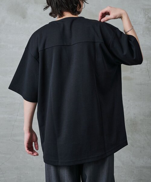 COLONY 2139(コロニートゥーワンスリーナイン)の「エンザイムダンボールラウンドヘム半袖Tシャツ(Tシャツ/カットソー・メンズ・チャコールグレー/ホワイト/ブラック・LARGE/MEDIUM)」の11枚目の写真