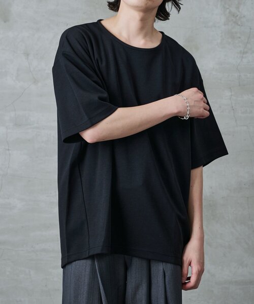 COLONY 2139(コロニートゥーワンスリーナイン)の「エンザイムダンボールラウンドヘム半袖Tシャツ(Tシャツ/カットソー・メンズ・チャコールグレー/ホワイト/ブラック・LARGE/MEDIUM)」の12枚目の写真
