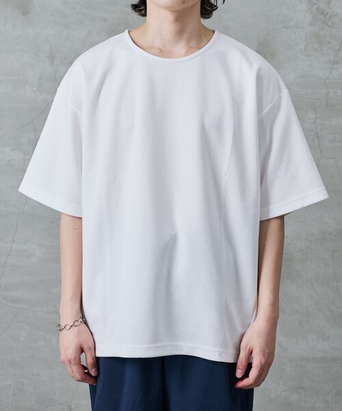 COLONY 2139(コロニートゥーワンスリーナイン)の「エンザイムダンボールラウンドヘム半袖Tシャツ(Tシャツ/カットソー・メンズ・チャコールグレー/ホワイト/ブラック・LARGE/MEDIUM)」の4枚目の写真
