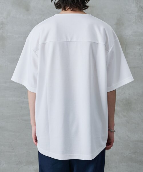 COLONY 2139(コロニートゥーワンスリーナイン)の「エンザイムダンボールラウンドヘム半袖Tシャツ(Tシャツ/カットソー・メンズ・チャコールグレー/ホワイト/ブラック・LARGE/MEDIUM)」の6枚目の写真