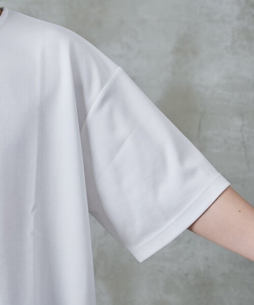 COLONY 2139(コロニートゥーワンスリーナイン)の「エンザイムダンボールラウンドヘム半袖Tシャツ(Tシャツ/カットソー・メンズ・チャコールグレー/ホワイト/ブラック・LARGE/MEDIUM)」の8枚目の写真