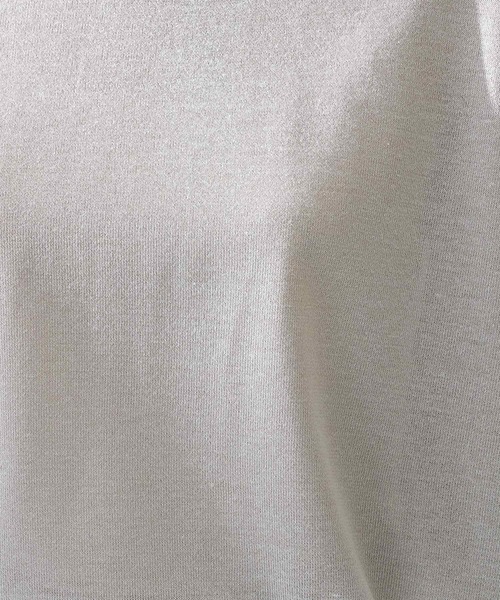 UNTITLED(アンタイトル)の「【アンサンブル可/Tシャツ風/ゆったり】リラックスニットトップス(ニット/セーター・レディース・オリーブ/ブラウン系/ナチュラル/スミクロ・00/02/04/44/48)」の19枚目の写真