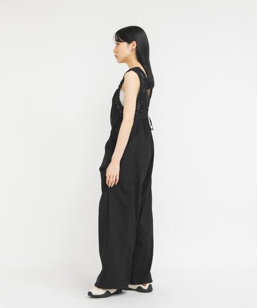 KBF(ケイビーエフ)の「ポケットディティールキャミサロペット(その他パンツ・レディース・ベージュ/ブラウン/ブラック・ONE)」の9枚目の写真