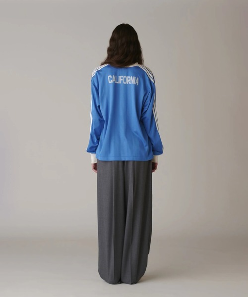 Stripe Uniform V neck Tee（Tシャツ/カットソー）｜INSCRIRE（アンス