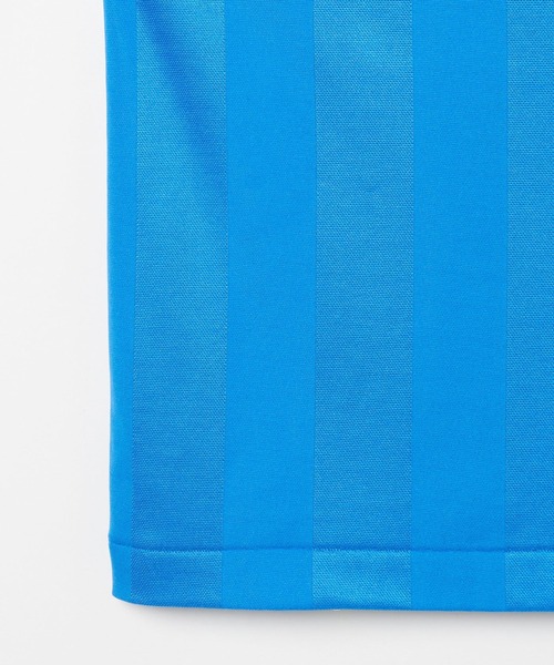 INSCRIRE(アンスクリア)の「Stripe Uniform V neck Tee(Tシャツ/カットソー・メンズ・ライトブルー/ネイビー・MEDIUM/LARGE)」の8枚目の写真