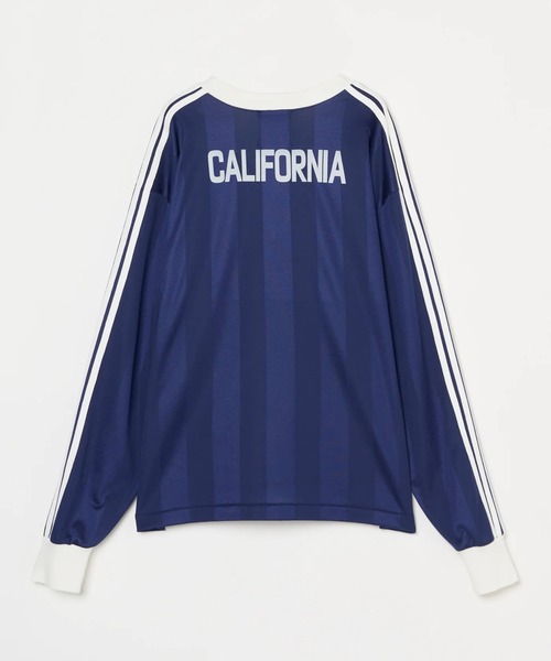 INSCRIRE(アンスクリア)の「Stripe Uniform V neck Tee(Tシャツ/カットソー・メンズ・ライトブルー/ネイビー・MEDIUM/LARGE)」の17枚目の写真