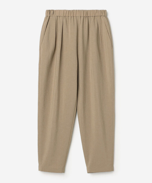 Morris & Sons（モリスアンドサンズ）の「MORRIS & SONS | タックイージーパンツ WOMEN（その他パンツ・レディース・ベージュ/グレー・1/0）」の3枚目の写真